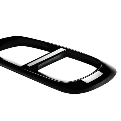 Rear Exhaust Pipe Cover Trim for Mercedes Benz E Class W214 (2024+) Black
