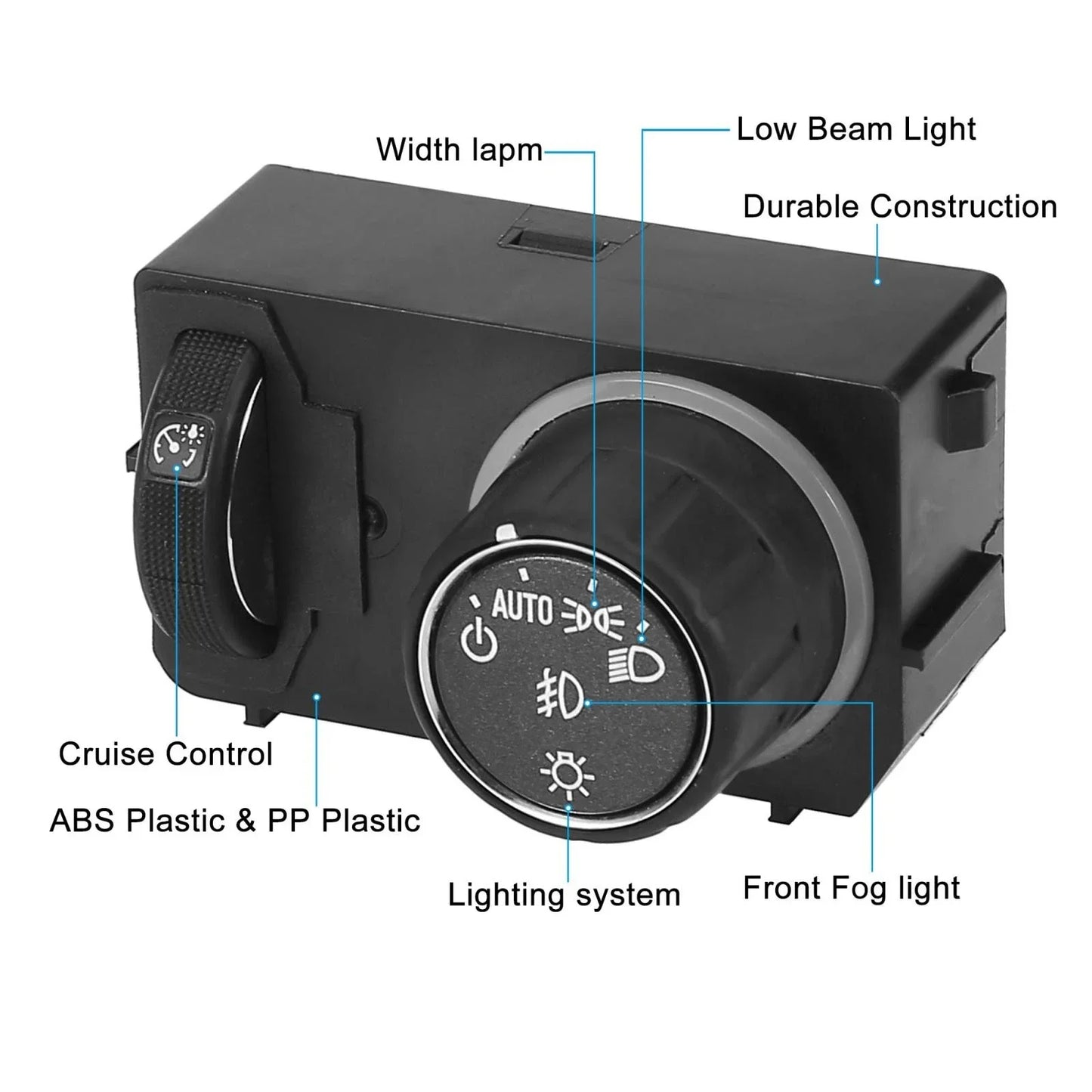 Headlight Switch for Chevrolet Tahoe 2014-2019 - Fog Lamp Main Light Switch
