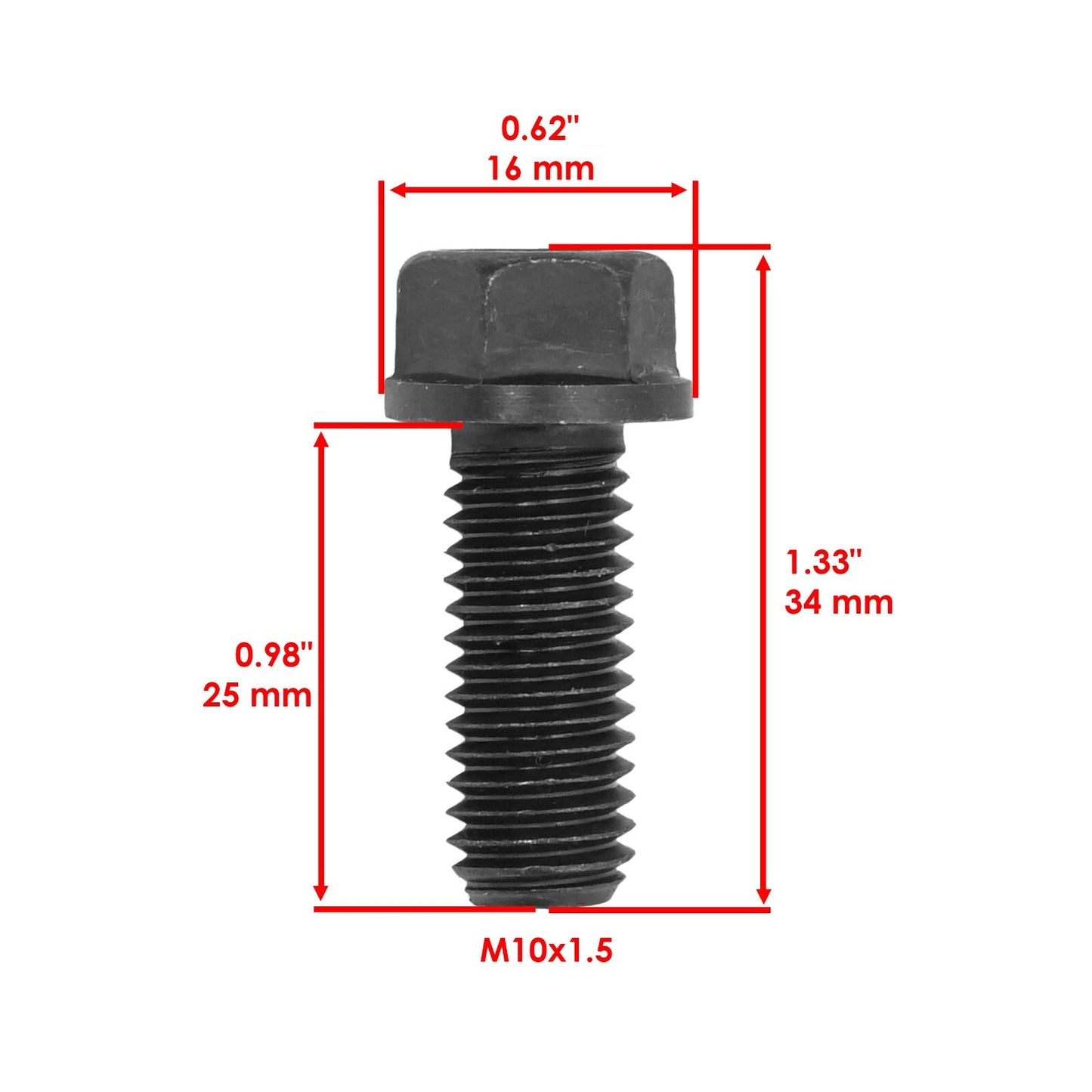 Deck Spindle Bolt Replacement for Toro Lawn Boy Exmark 6x (1995–2009)