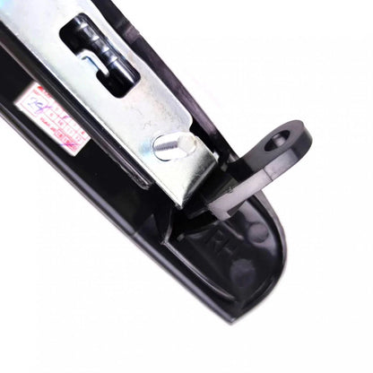 Exterior Door Handle Black Set 4 Fits Mitsubishi Mirage 5D Hatchback 2012-18 D06