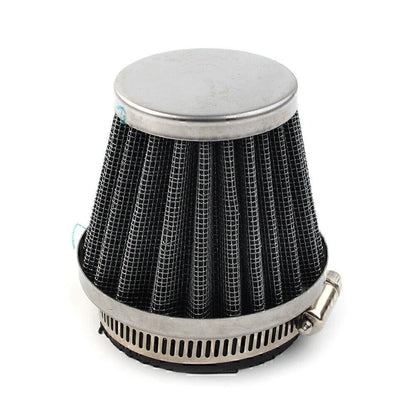 50mm Chrome Air Filter for Honda Yamaha Suzuki Motorcycle ATV Dirt Bike