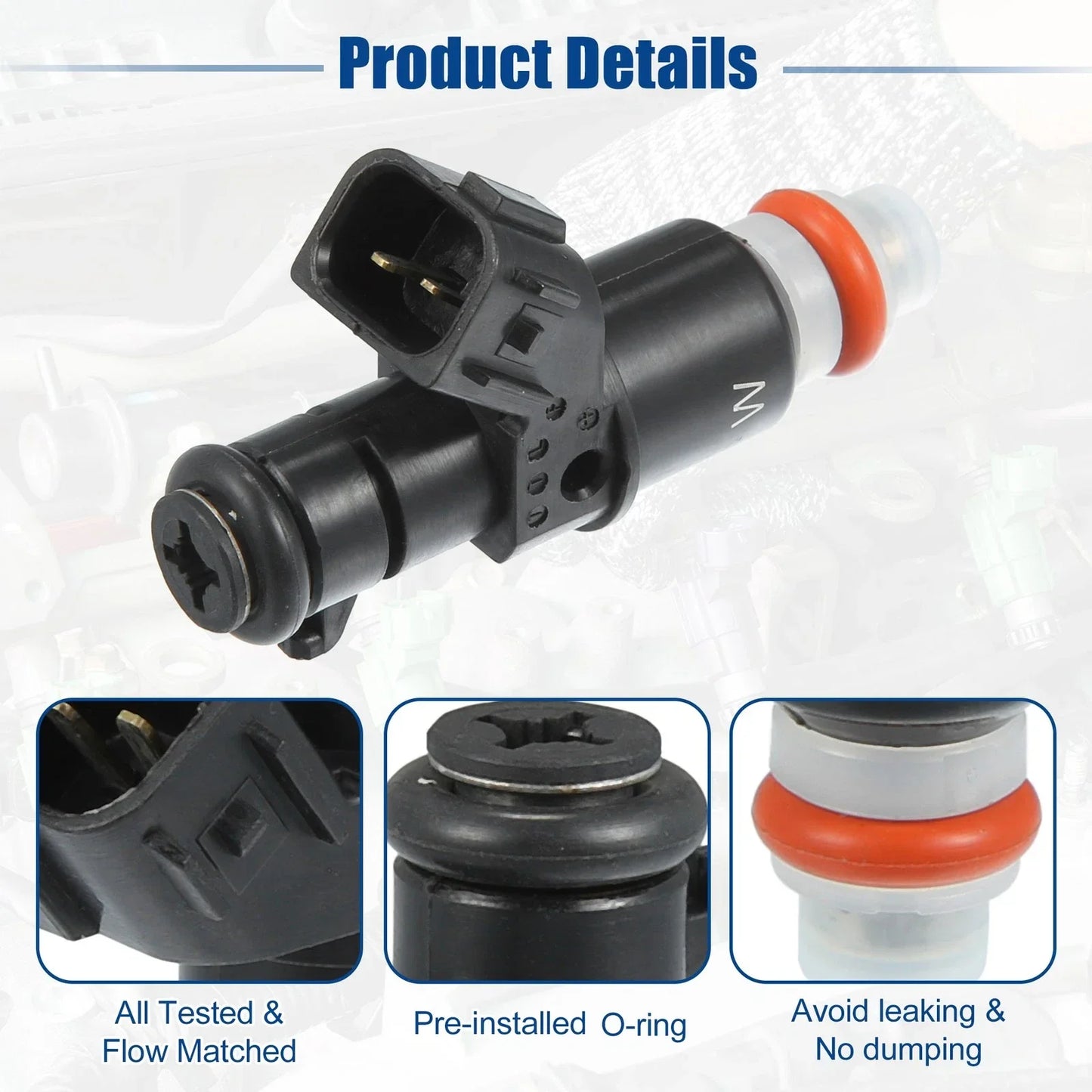 Fuel Injector Nozzle for Honda Accord 3.0L V6 (2003-2007)