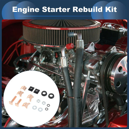 Engine Starter Rebuild Kit for Dodge B150 Base (1991-1994) Gold Tone