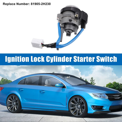 Ignition Switch Lock Cylinder w/ 2 Keys for Hyundai Elantra (2001-2006)