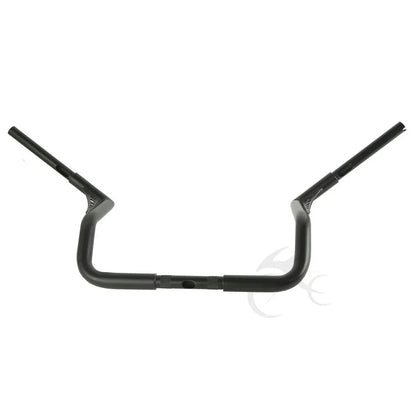 12/14/16/18 Rise Handlebar for Harley Electra Glide (1982-2024) Black/Chrome