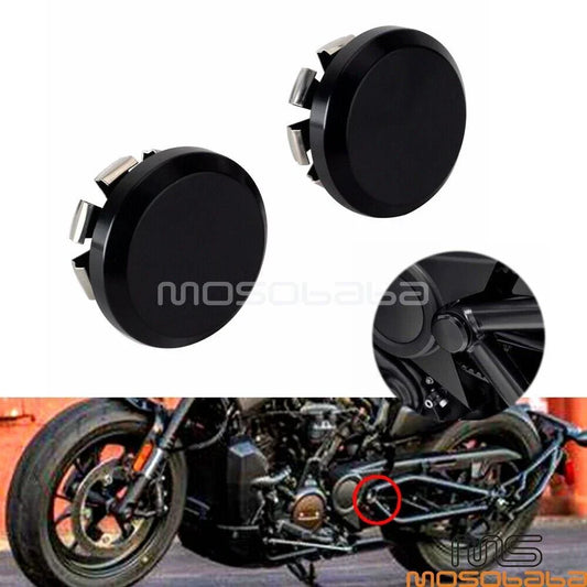 Axle Swingarm Pivot Bolt Nut Cover for Harley-Davidson Sportster S (2021-2022)