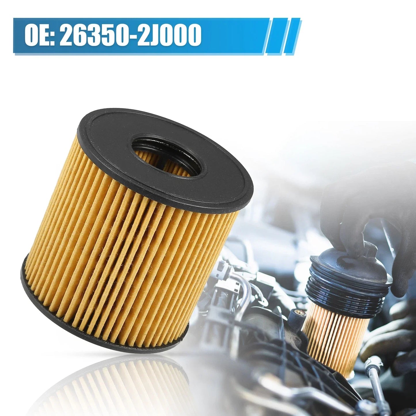 Engine Oil Filter for Hyundai Elantra (2011-2016)