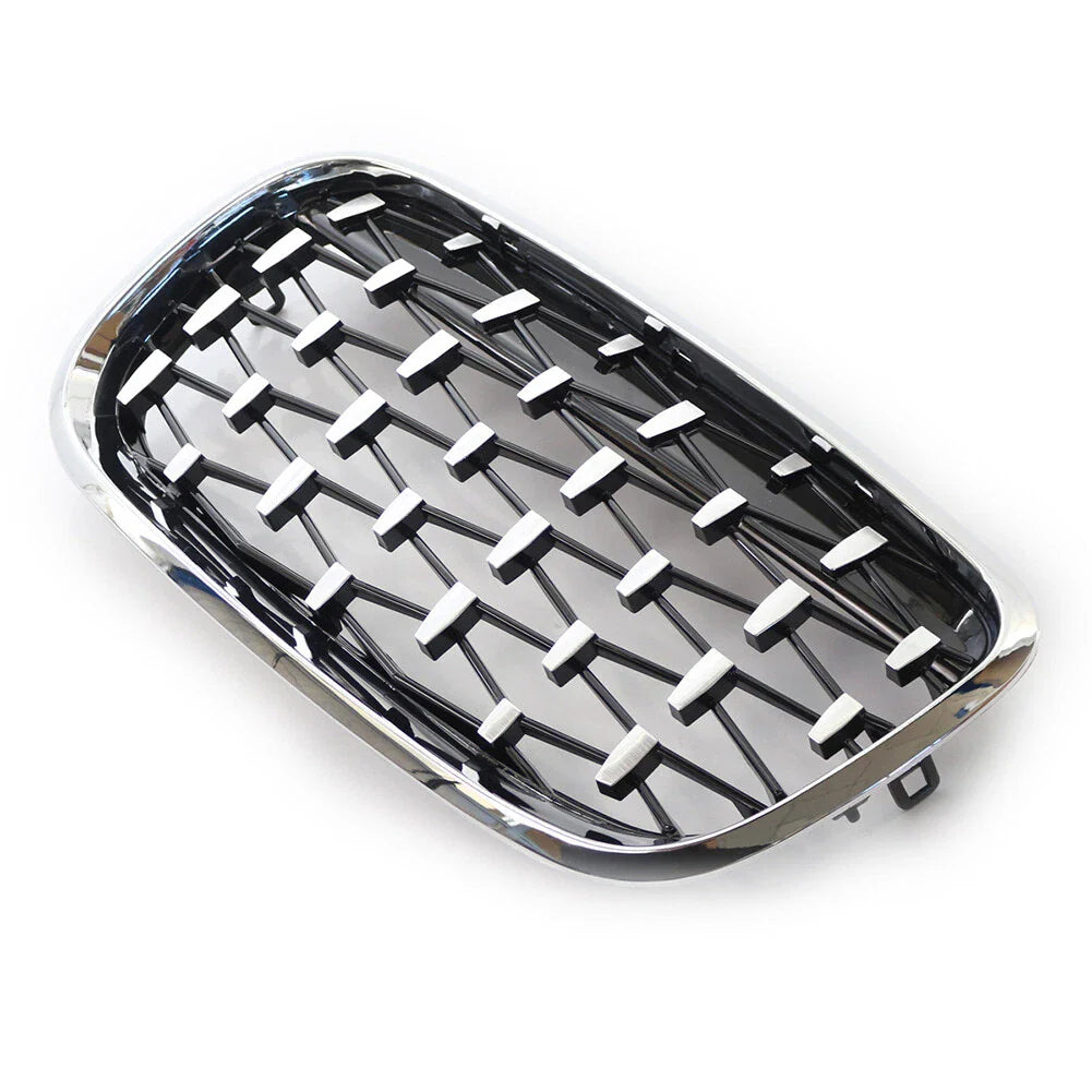 Diamond Style Chrome Front Kidney Grille for BMW X5 (2007-2013)