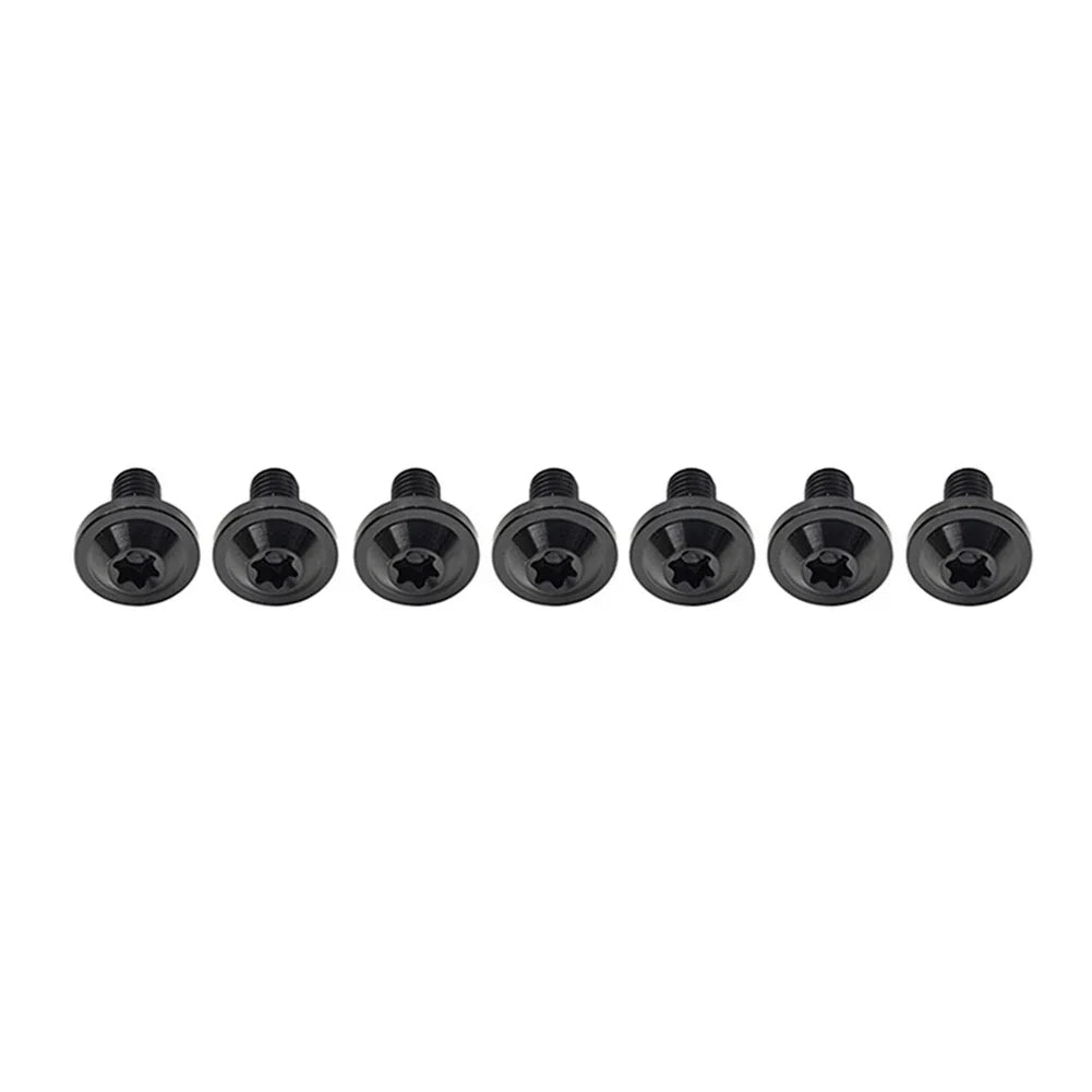 6 x M6x25mm Titanium Alloy Torx Head Bolts for Bike Motor
