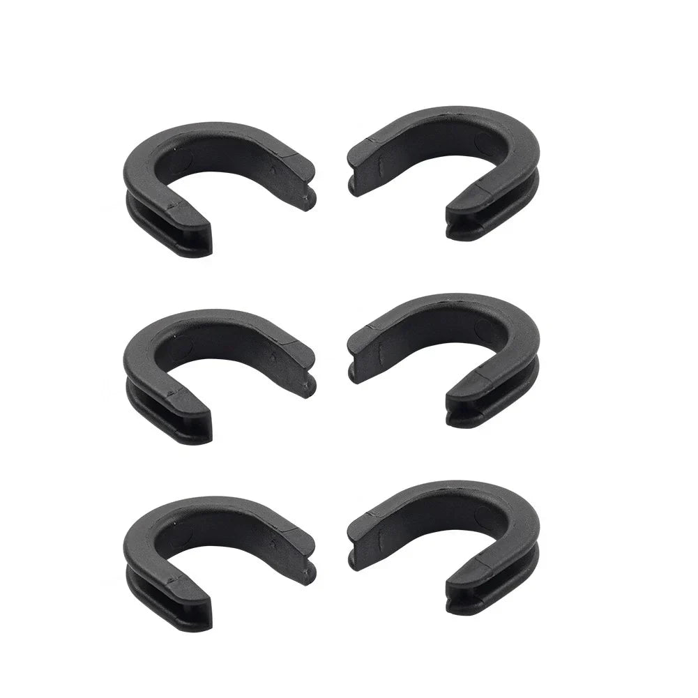 6 x Luggage Rack Backrest Side Plate Mounting Brackets for Harley