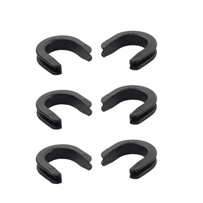 6 x Luggage Rack Backrest Side Plate Mounting Brackets for Harley