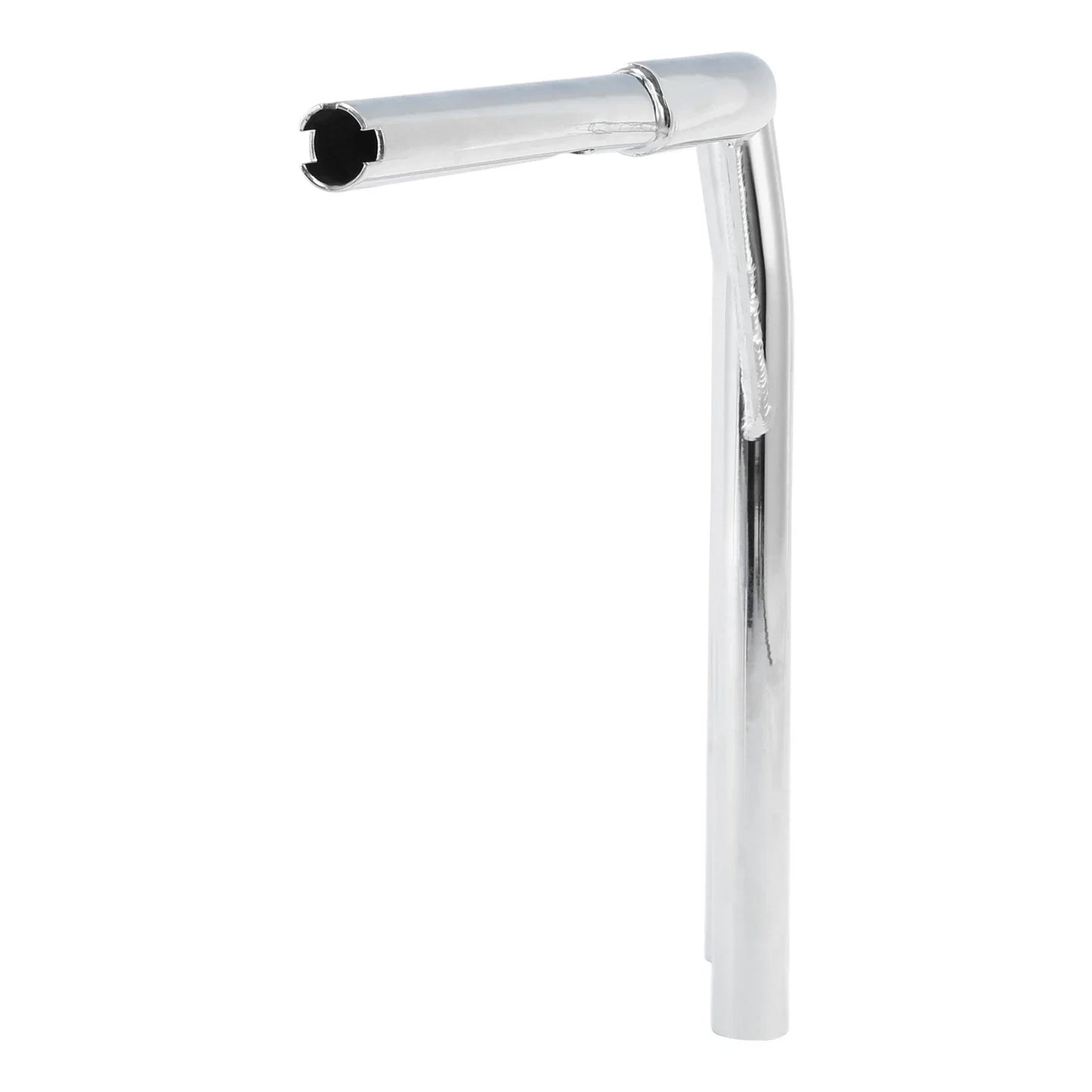 Chrome Rise 1-1/4 T-Bar Handlebar for Harley Road King Softail Deluxe
