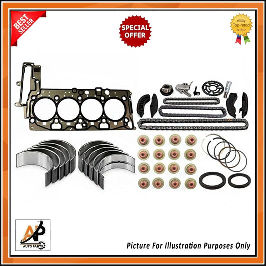 Engine Head Gasket Replacement + Rebuild Kit for BMW 1 3 5 7 Series (2010–2016)