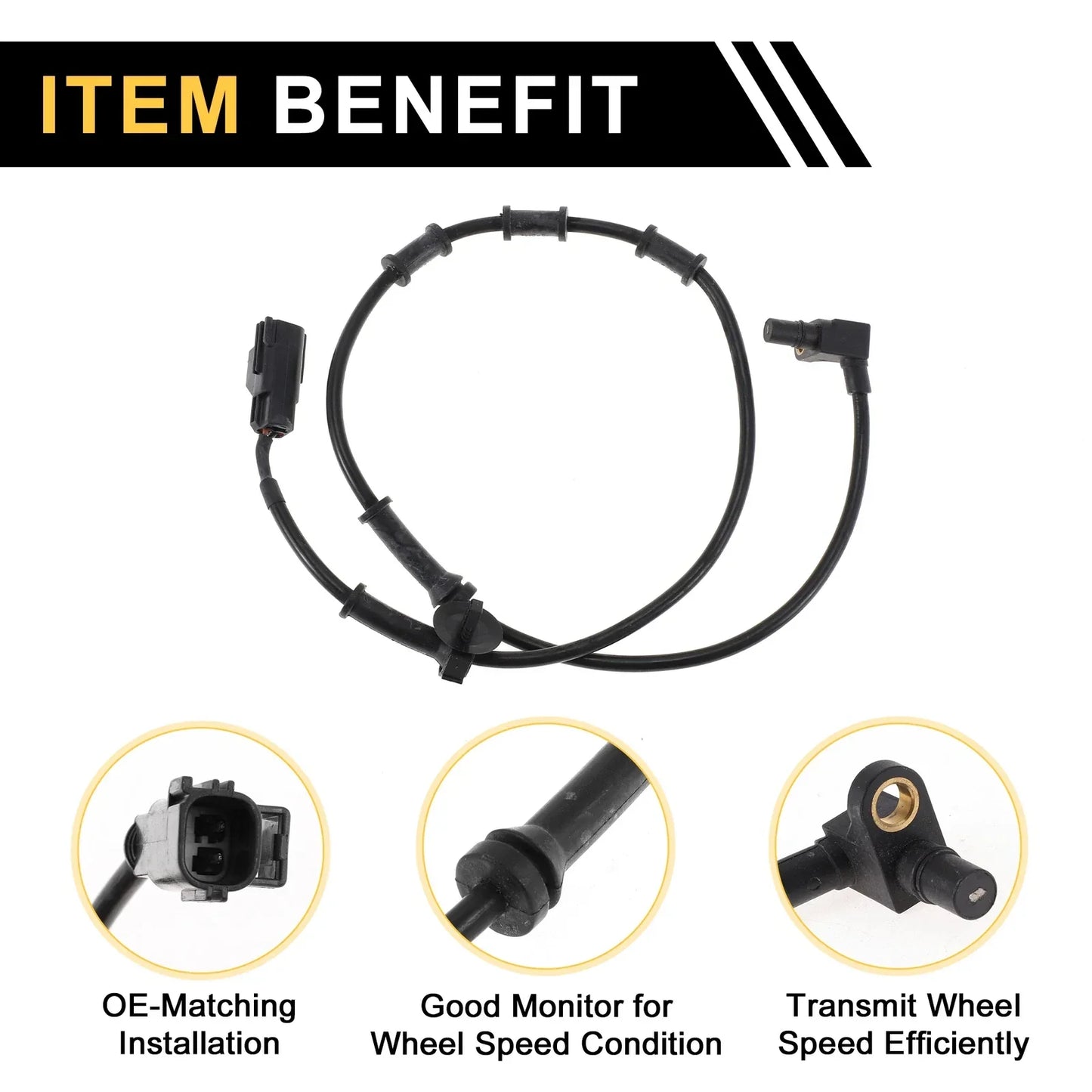 ABS Wheel Speed Sensor for Dodge Ram 1500 (2002-2005)