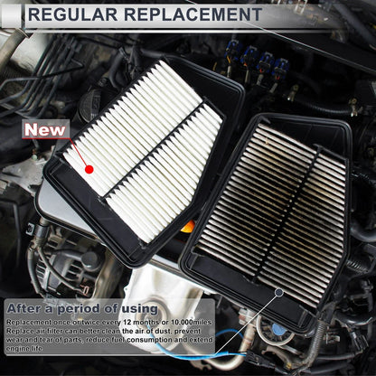 Engine Air Filter for Porsche Cayenne 3.0L 3.6L 4.8L (2011-2018)
