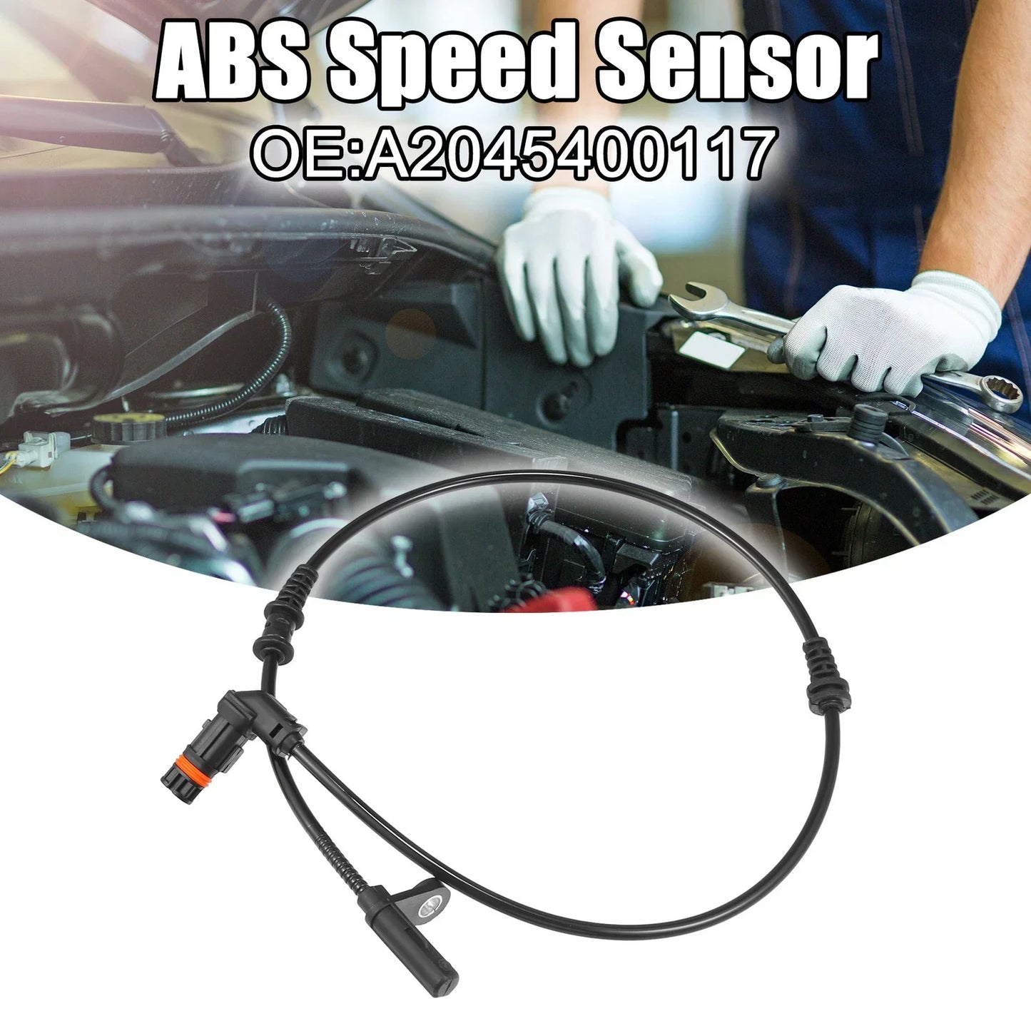 ABS Sensor for Mercedes-Benz C300 2008-2011 (2 x Front Left Right)