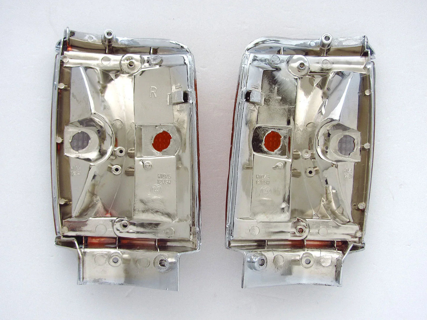 Chrome Corner Indicator Lights for 1983-1988 Toyota Hilux 4WD LN60 (2 x)