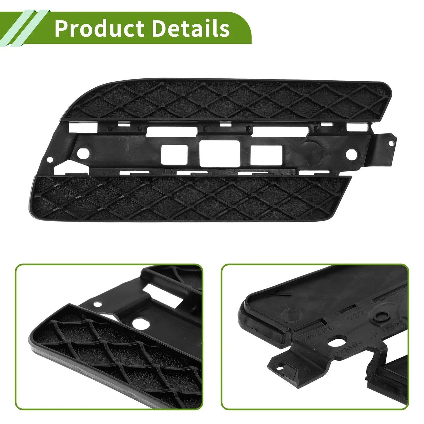 Front Right Fog Light Grill for Mercedes Benz GL350 (2007-2012)