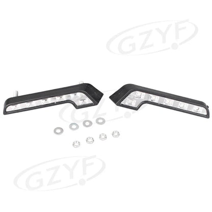 6-LED Daytime Running Lights Universal Euro Style 7-Tube Pair