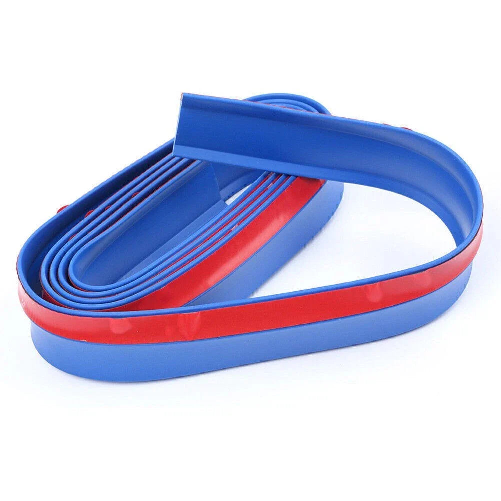 2.5M Anti-Scratch Rubber Front Protector Strip for Car Bumper Skirts