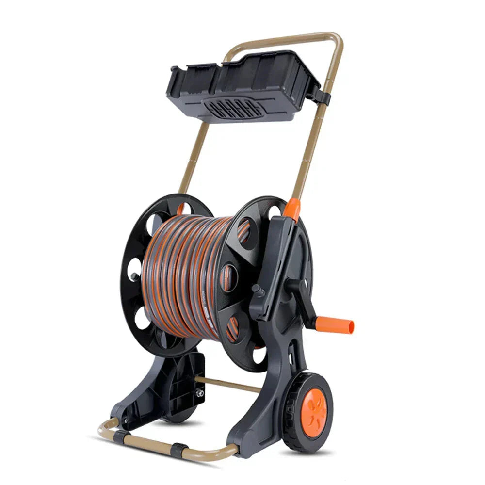 Portable Light Duty Hose Reel Water Pipe Cart for Garden