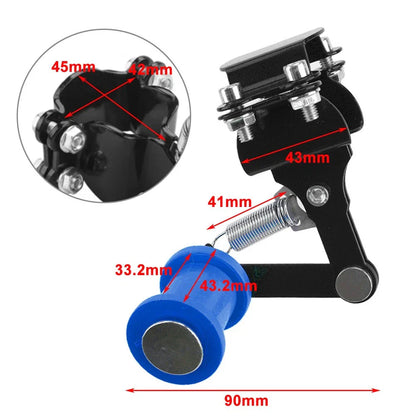 Bolt-On Chain Tensioner & Roller Adjuster for Motorcycle ATV Dirt Bike (N/A)