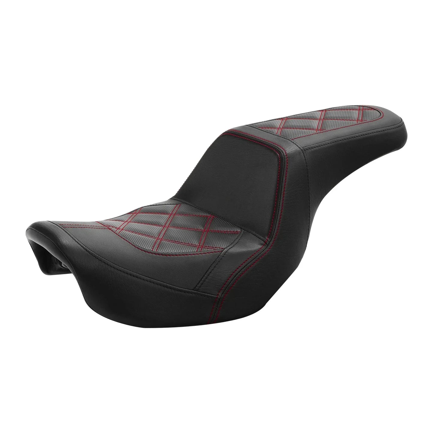 Driver Two-Up Seat for Harley Street Bob FXDB Super Glide (2006-2017)