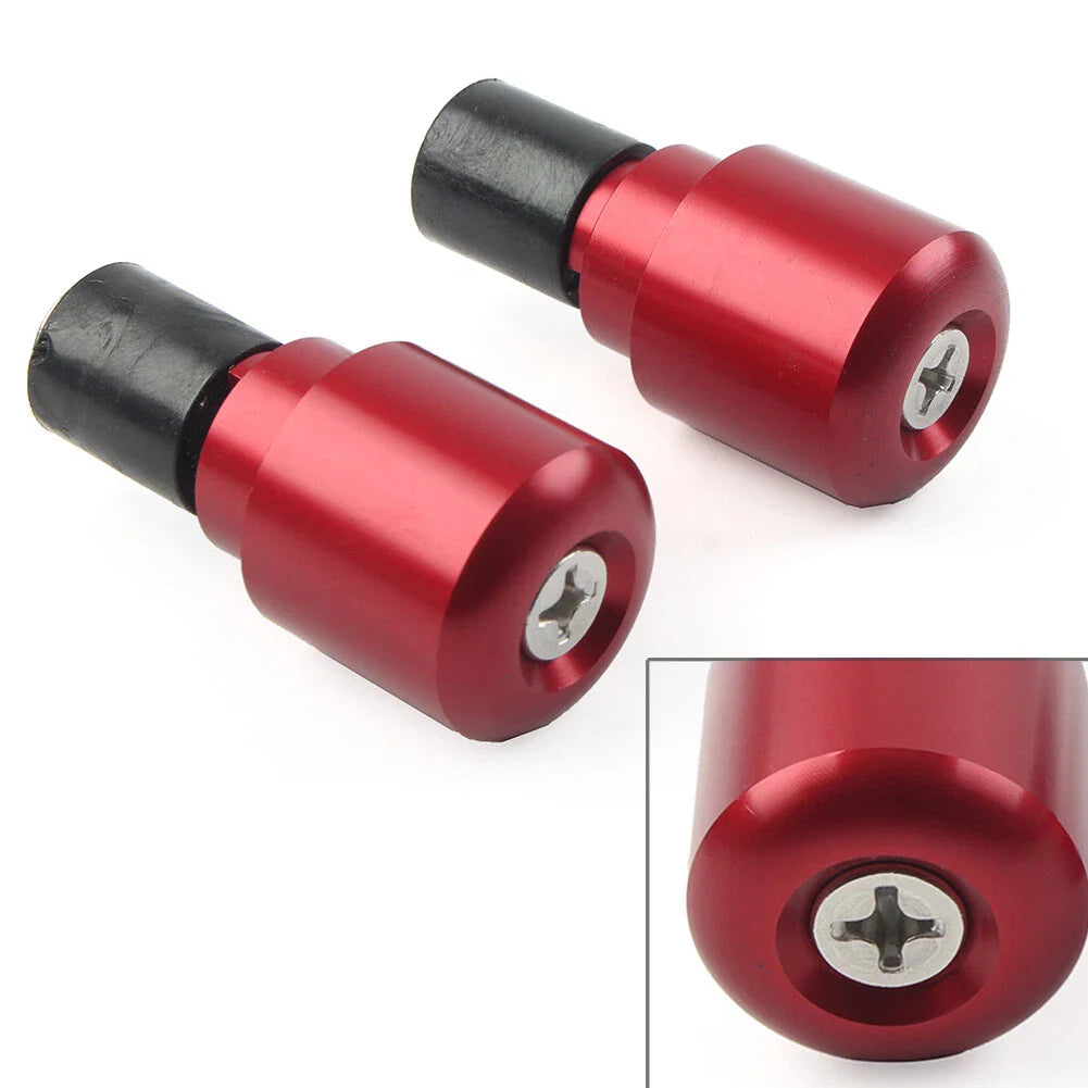 CNC Motorcycle Handlebar Grips Bar End Slider Caps  Red for HONDA CBR1000RR