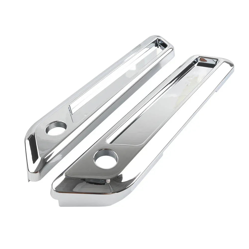 Saddle Bag Hinge Latch Cover Chrome for Harley Touring Electra Glide (2014-2023)