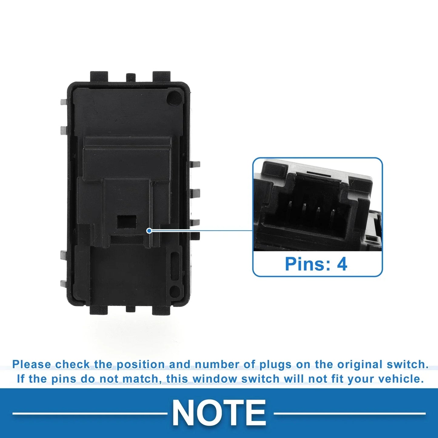 Power Window Switch for Mercedes-Benz A200 W177 2019-2021 Window Control