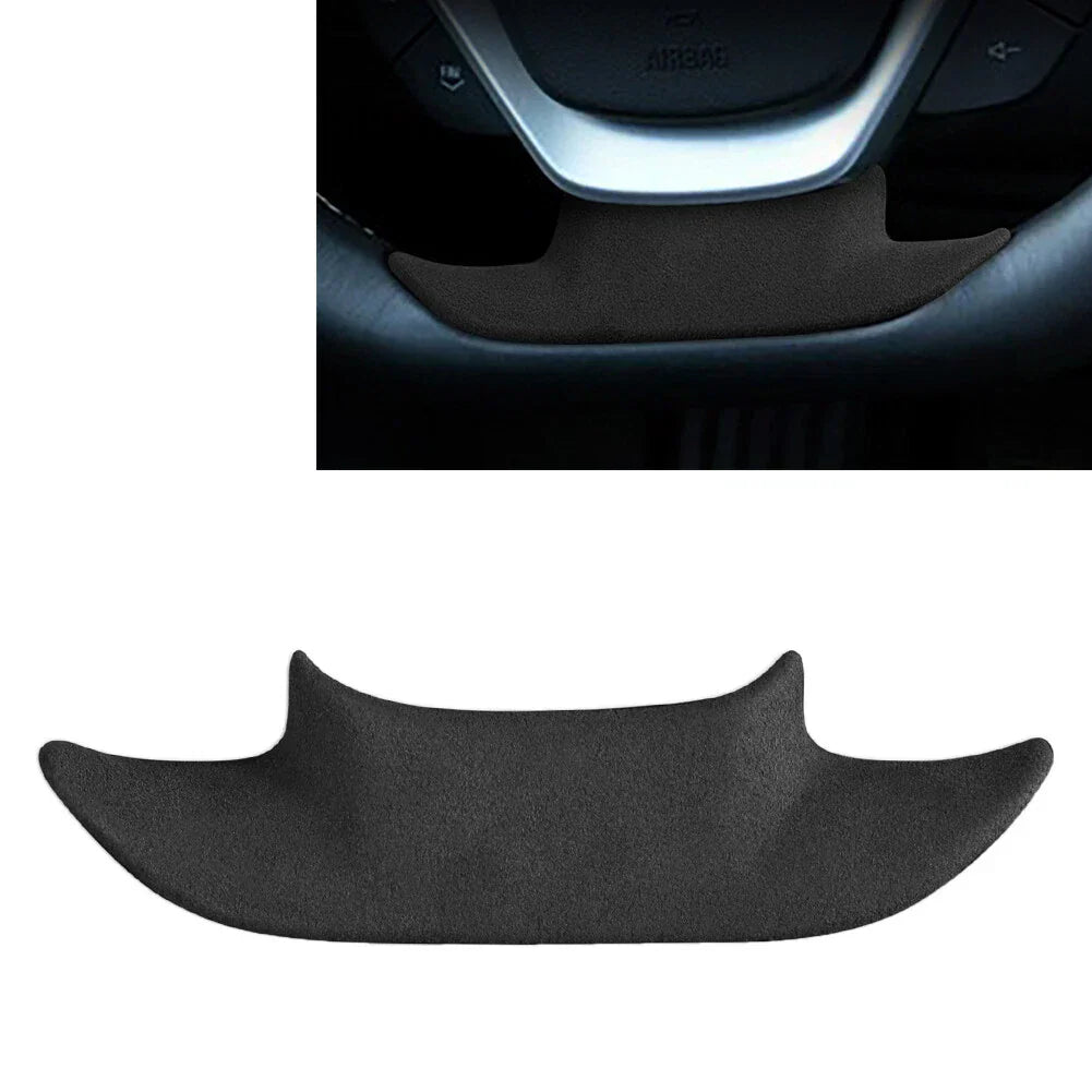 Suede Steering Wheel Lower Cover Trim for Chevrolet Corvette C7 (2014-2019)