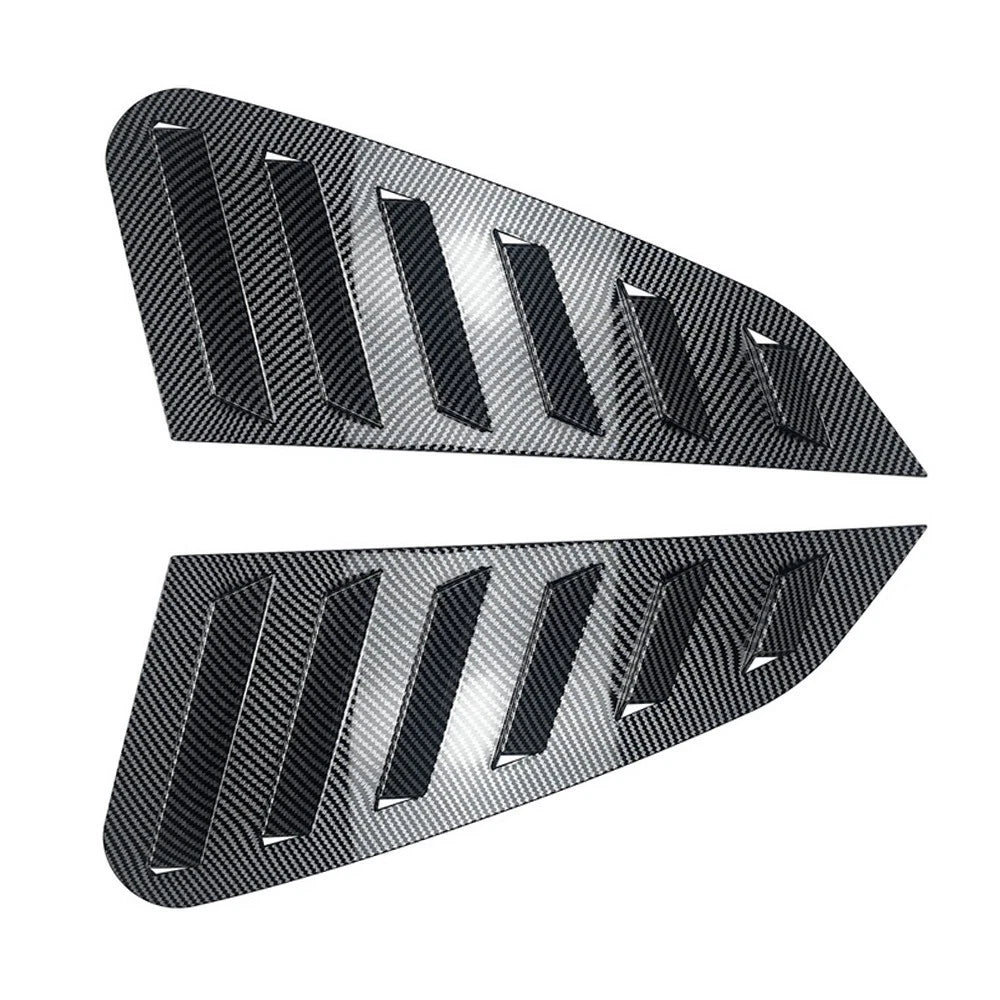 Carbon Fiber Rear Window Louvers for Subaru WRX (2011-2014)