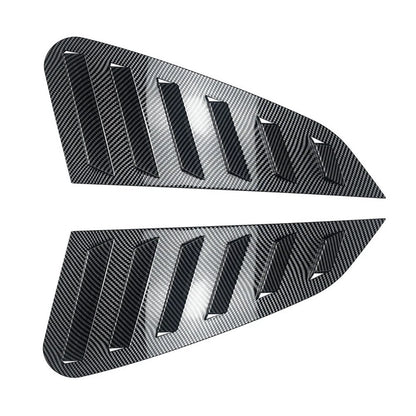 Carbon Fiber Rear Window Louvers for Subaru WRX (2011-2014)