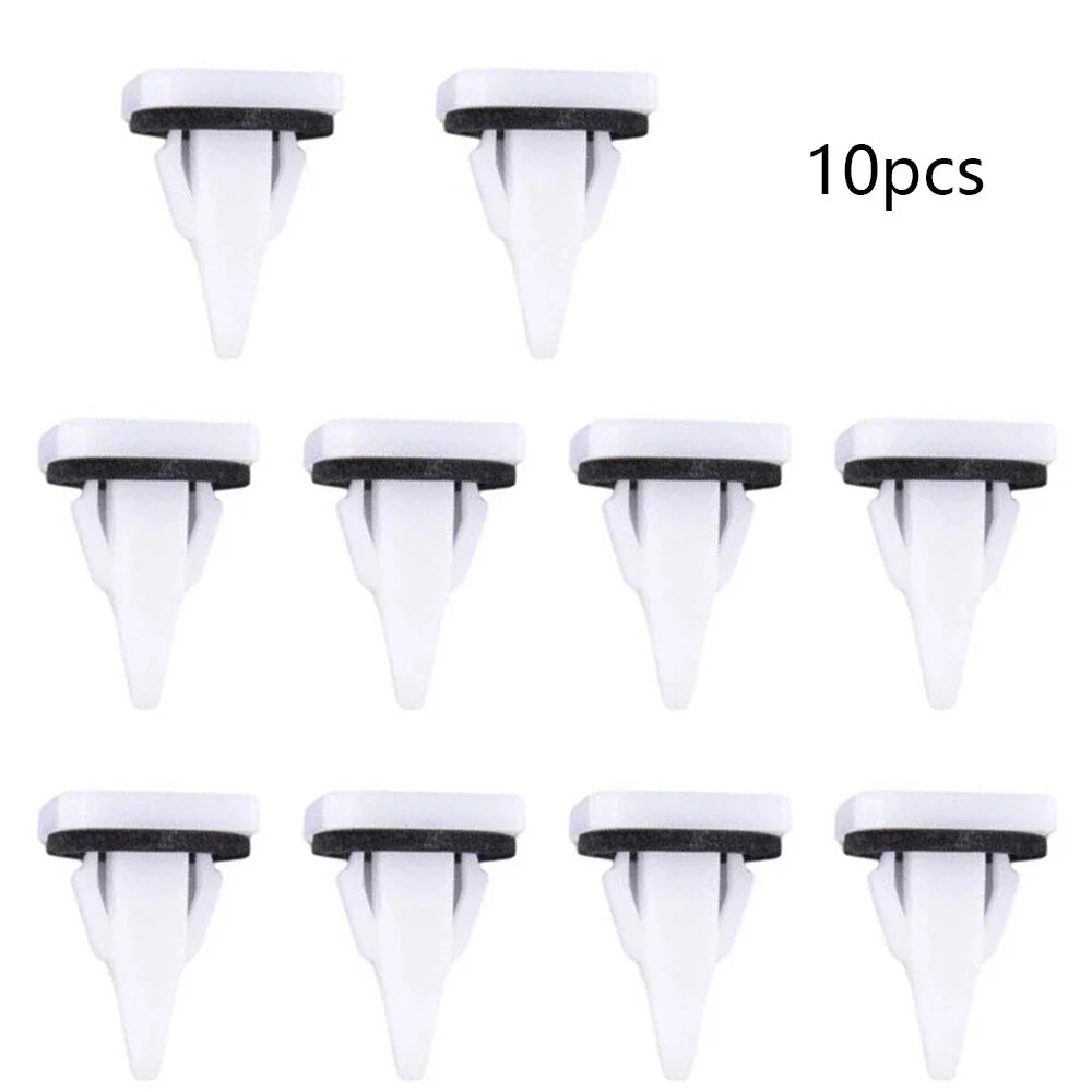 10 x Car Skirt Body Molding Trim Grommet Clips for Mitsubishi Outlander