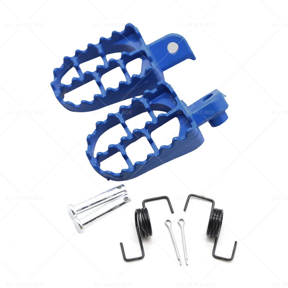 Blue Foot Peg Footrest Assembly for Yamaha PW50 Peewee