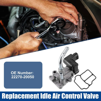 Idle Air Control Valve for Lexus ES300 (2002-2003) Black Silver Tone