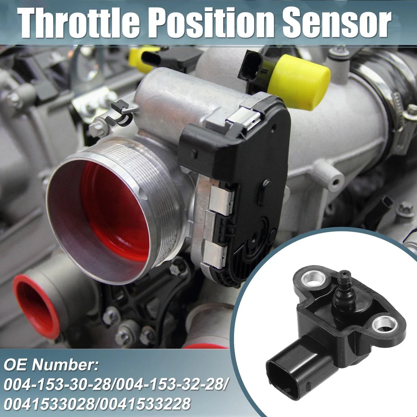 2 x Throttle Position Sensors for Mercedes-Benz ML350 (2006-2011)