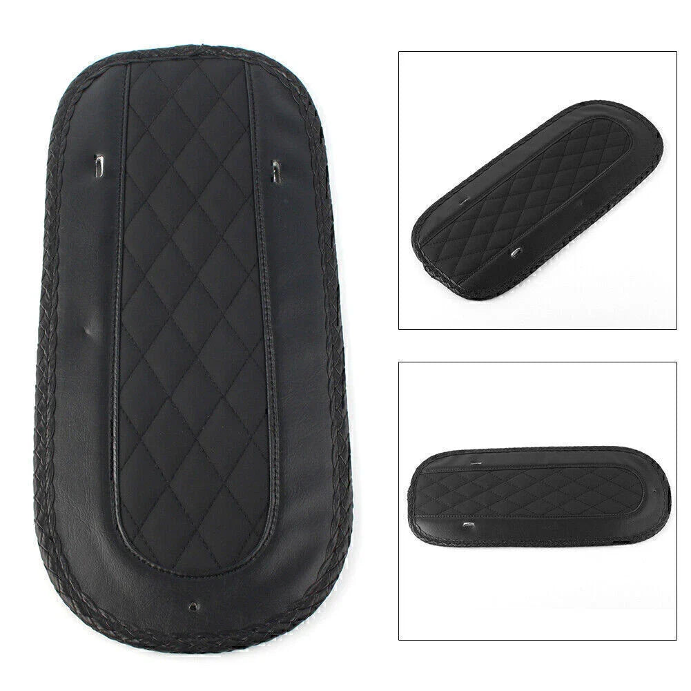 Black Vinyl Rear Fender Bib for Harley FLHT FLHTC (2008-2018)