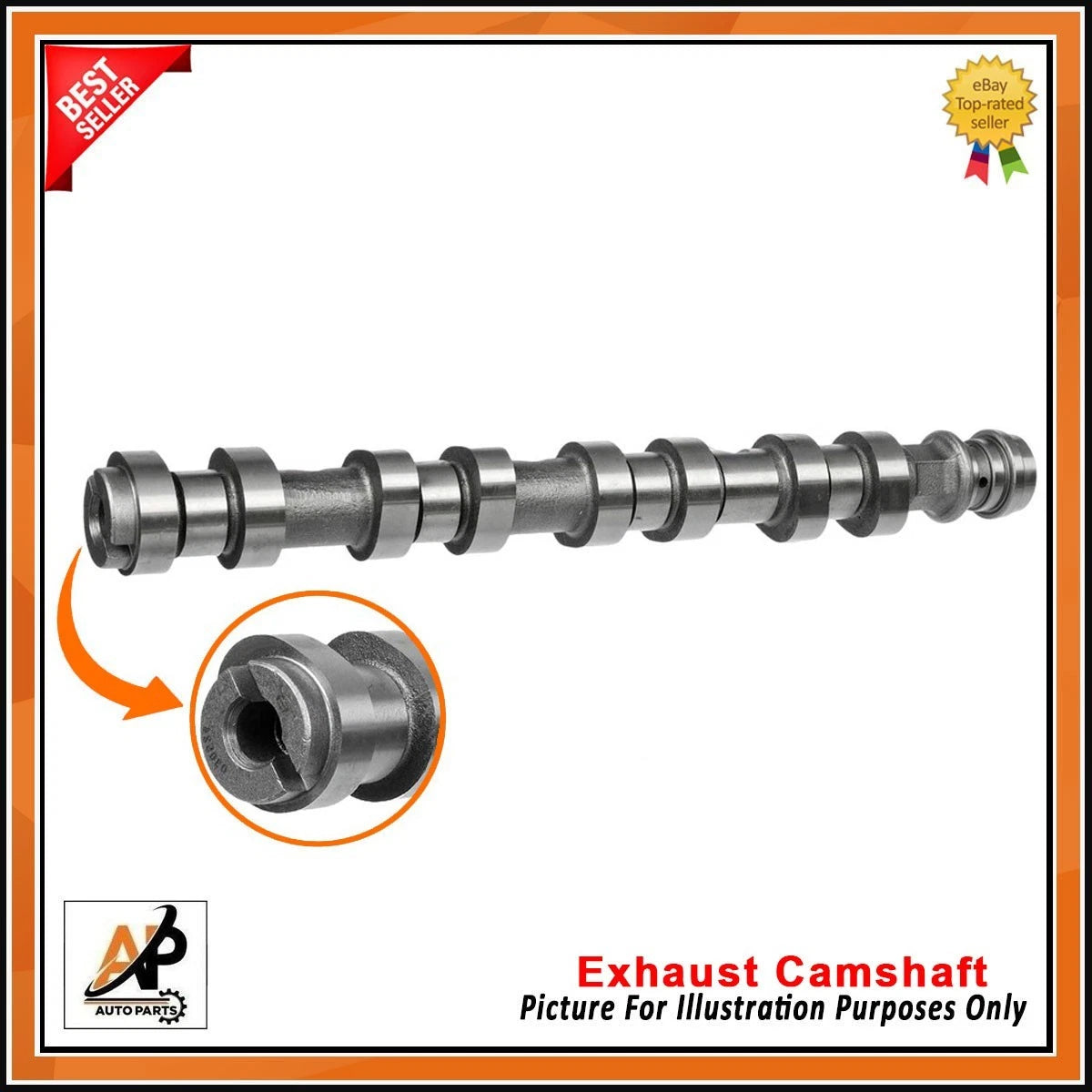 Exhaust Camshaft for Vauxhall Opel Astra J Adam 1.4 Petrol (2012–2019)