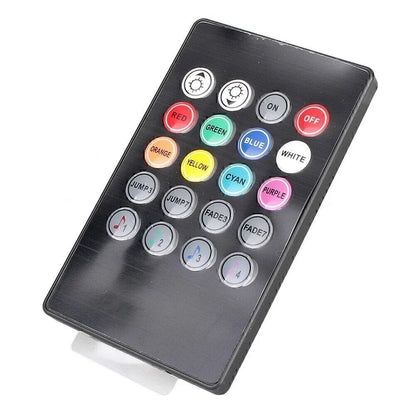 4in1 LED Car Interior Atmosphere Lamp Remote Control Footwell Lights
