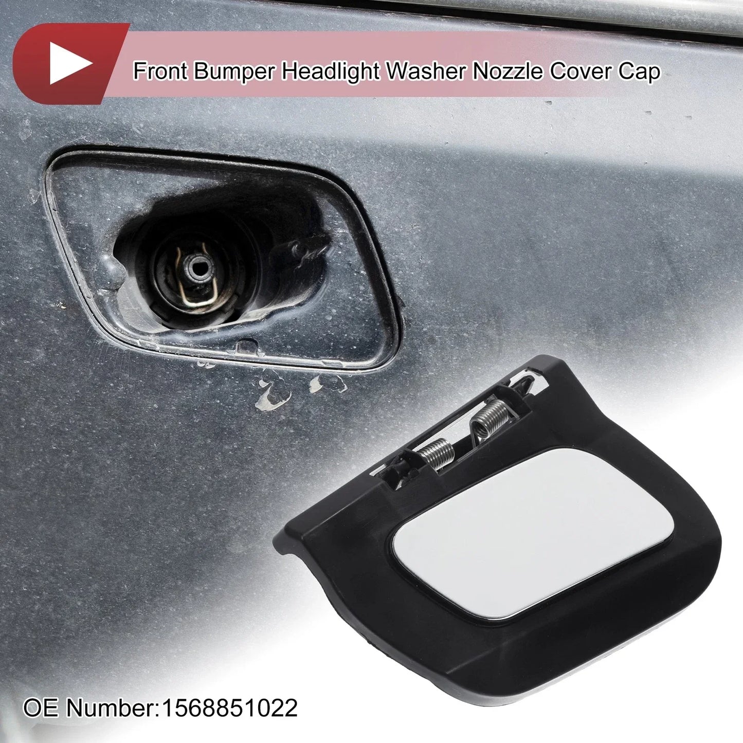 Front Right Washer Nozzle Cover for Mercedes-Benz GLA45 AMG (2015-2019)