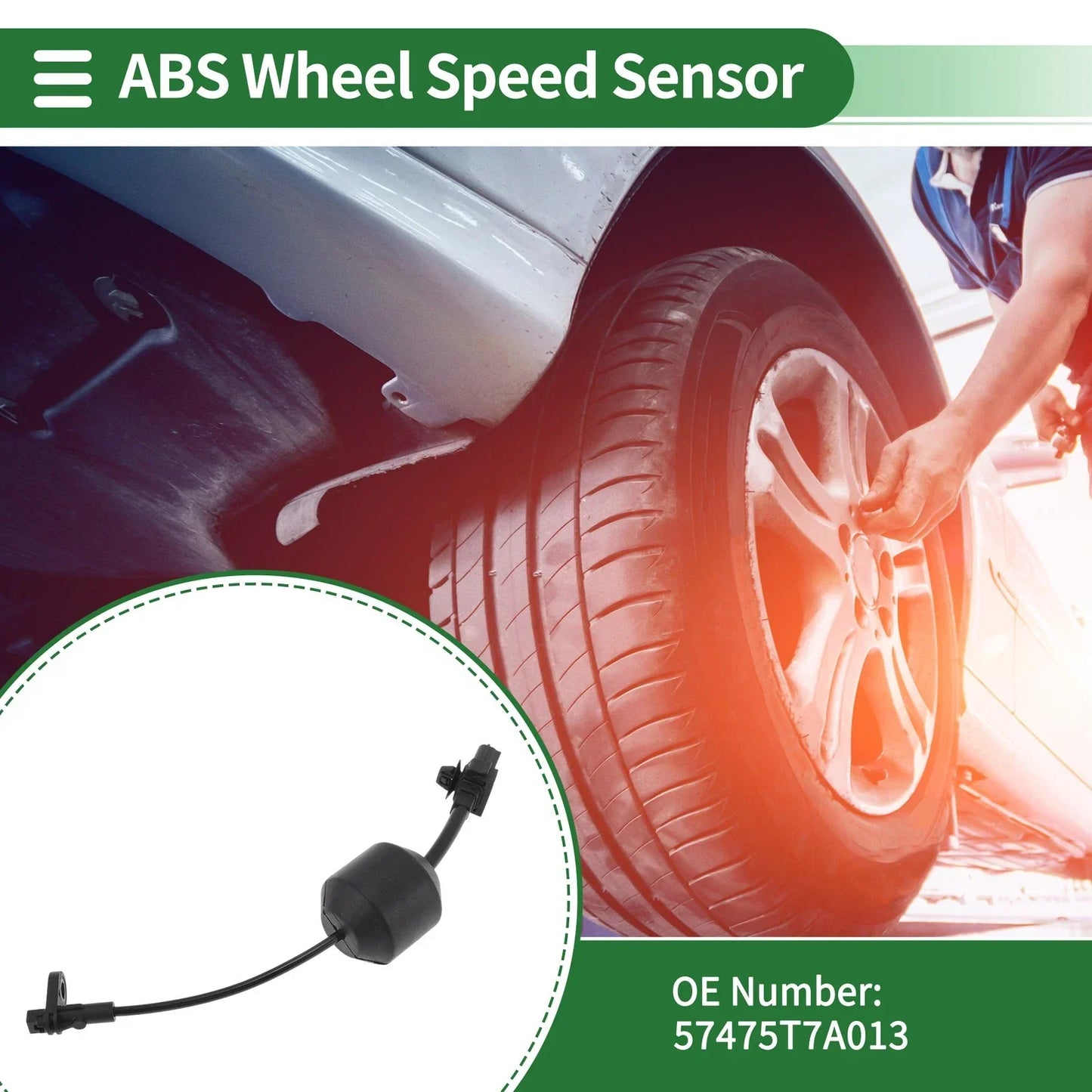 ABS Wheel Speed Sensor for Honda HR-V 2016-2021 (2 x Sensors)