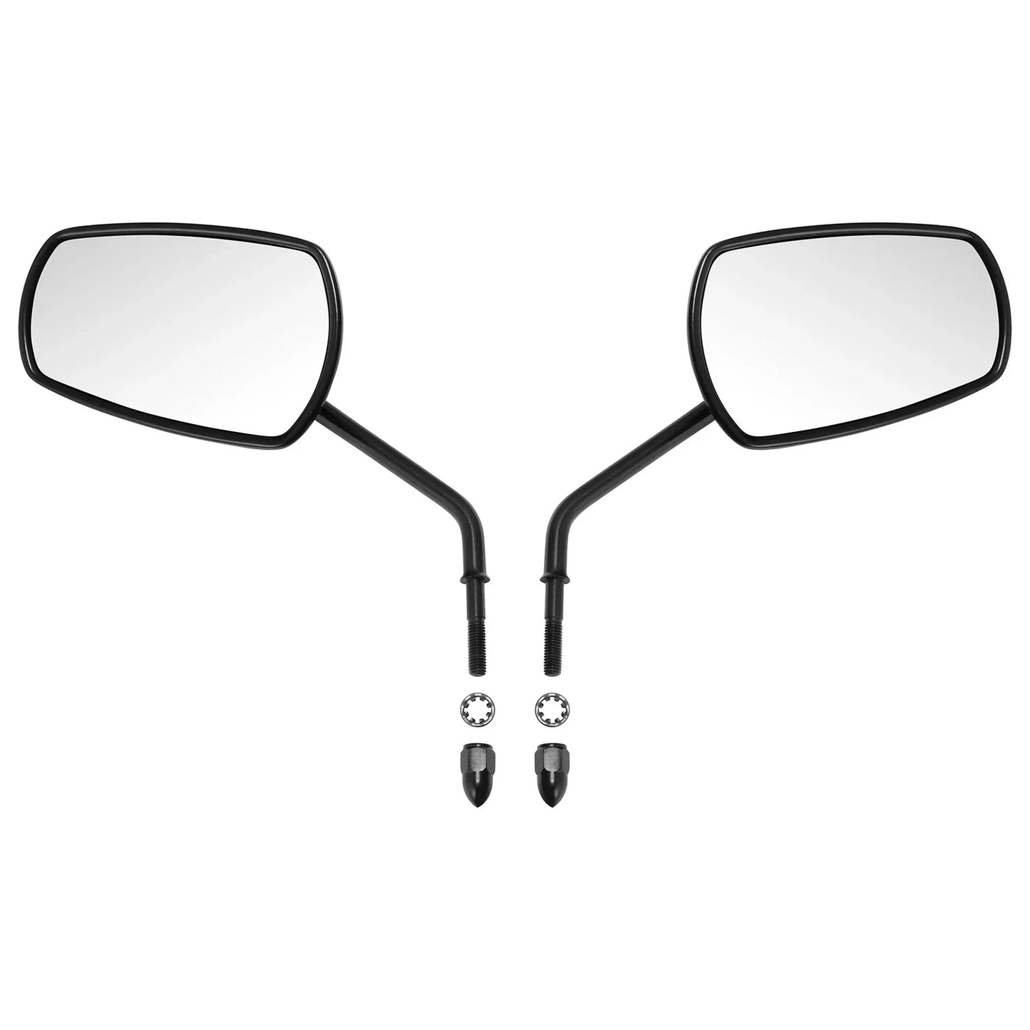 8mm Rear View Mirrors for Harley Road Glide Electra Street Glide Sportster