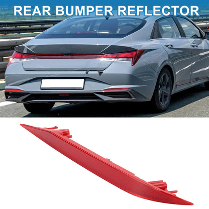 Rear Right Bumper Reflector for Hyundai Elantra Sedan (2021-2023) Red