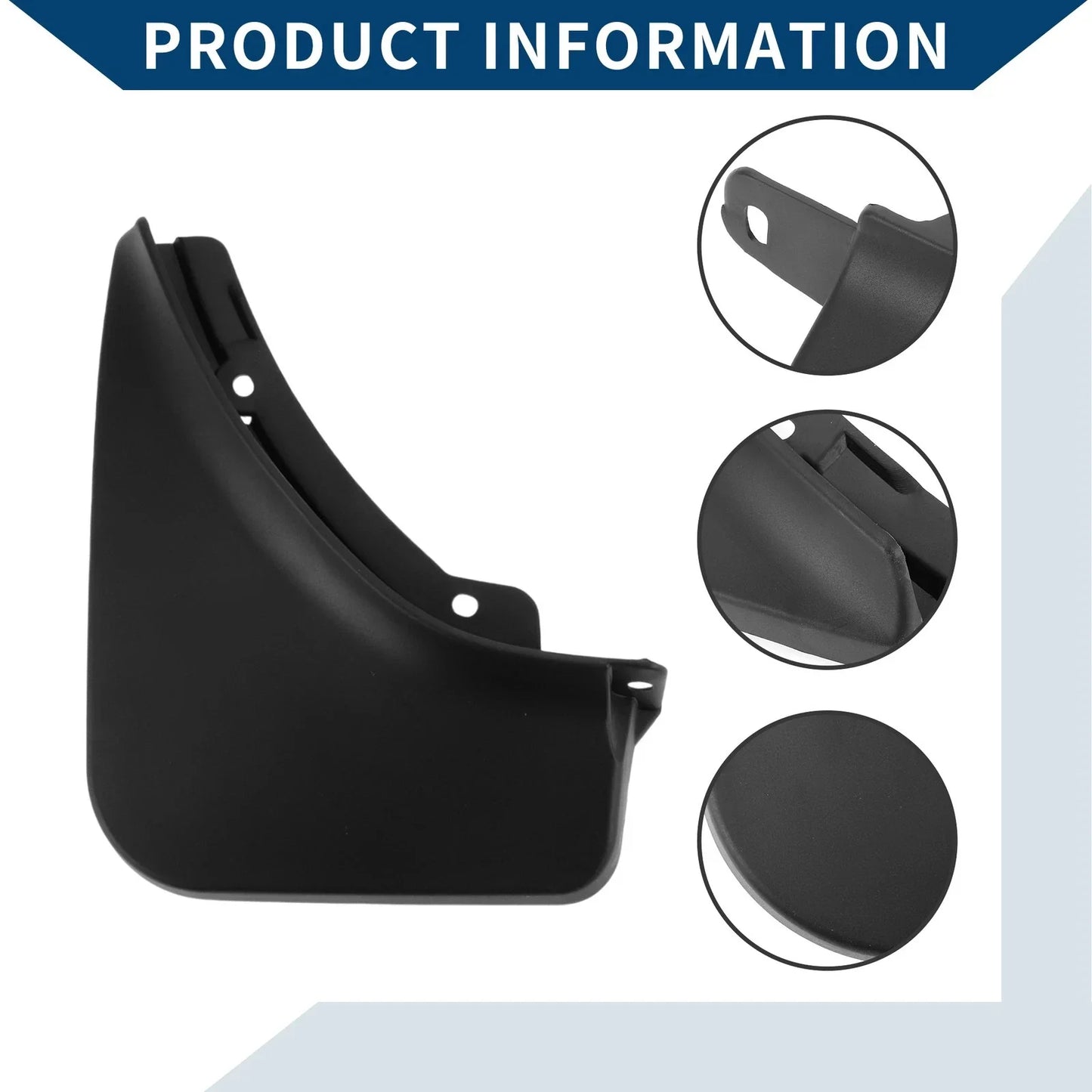 Mud Flaps Splash Guards Set for Mercedes-Benz GLA (2020-2023)