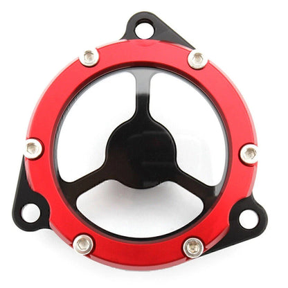 Red Starter Idle Gear Cover Guard for Suzuki DRZ400/400E/400S/SM/LTZ400/LTR450