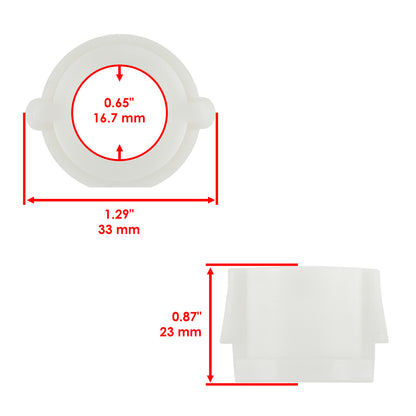 2 Pack Steering Shaft Bushing Replacement for John Deere LA155 (2015–2019)
