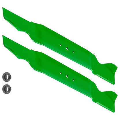 Deck Blade with Nut Replacement for Cub Cadet RZT-17 RZT-42 (2005–2018)