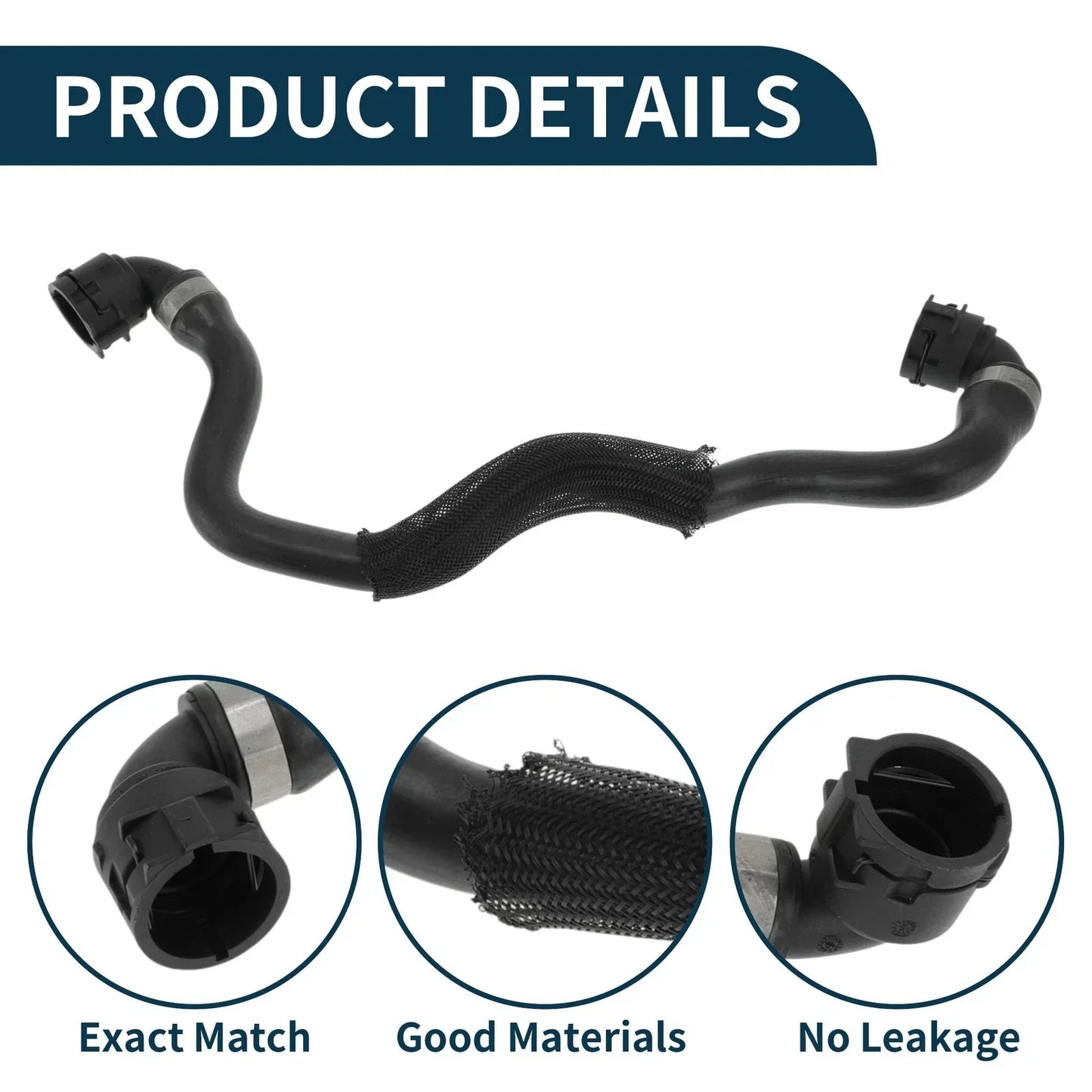 Radiator Hose for BMW 3 Series (2020-2024) Rubber Coolant Pipe