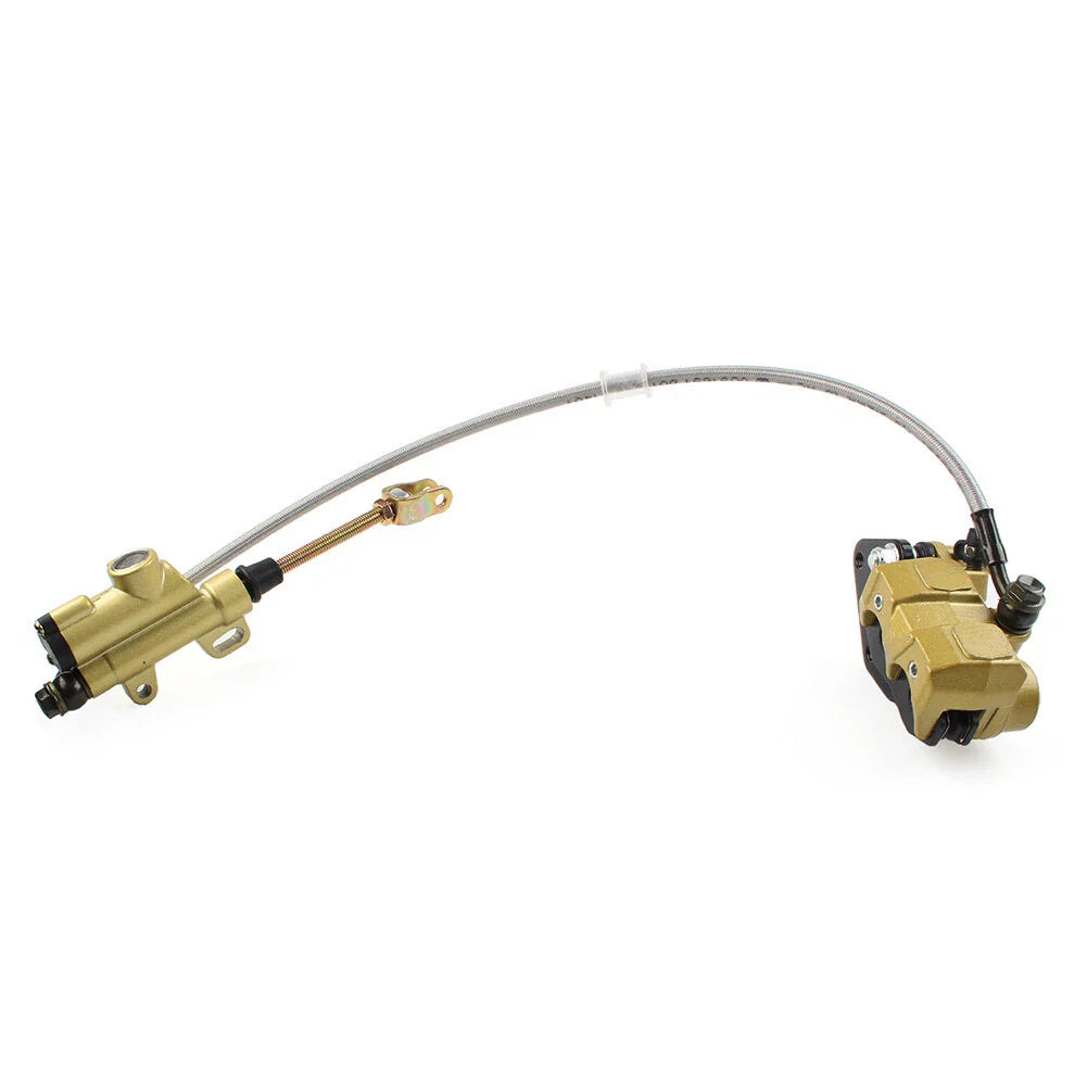 Rear Hydraulic Brake Cylinder Caliper Pads for Apollo SSR 110CC 125CC Dirt Bike